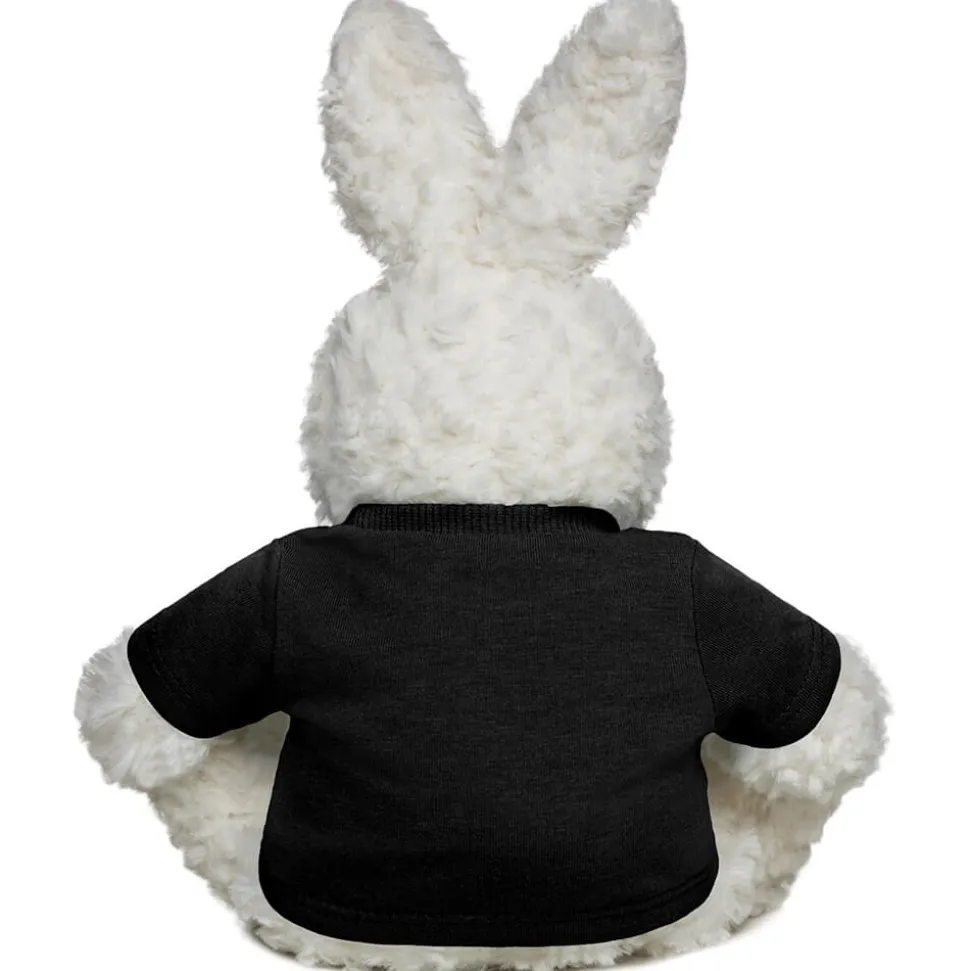 Stoffhase mit T-Shirt