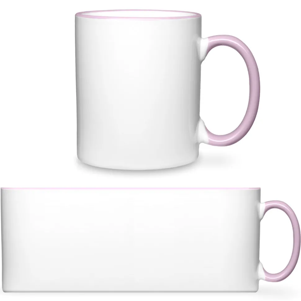 Tasse 2-farbig "Rim & Handle"