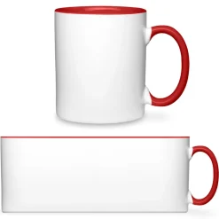 Tasse 2-farbig "Two Tones & Handle"