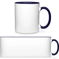 Tasse 2-farbig "Two Tones & Handle"