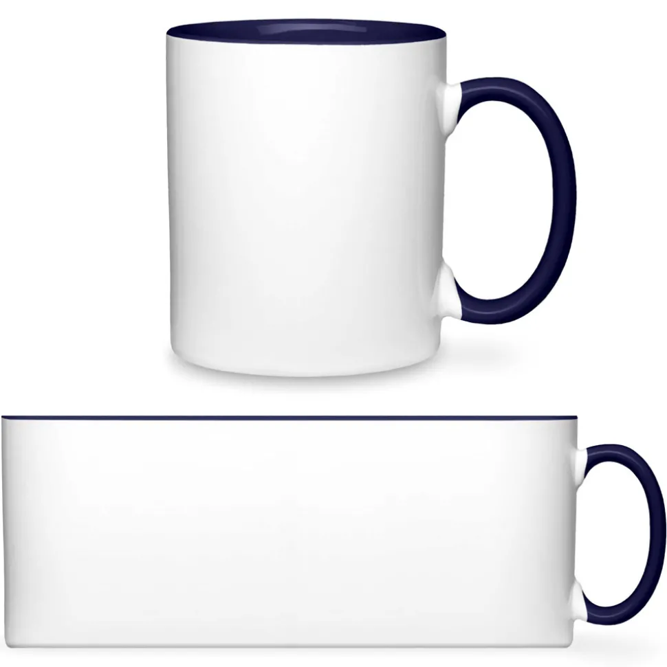 Tasse 2-farbig "Two Tones & Handle"
