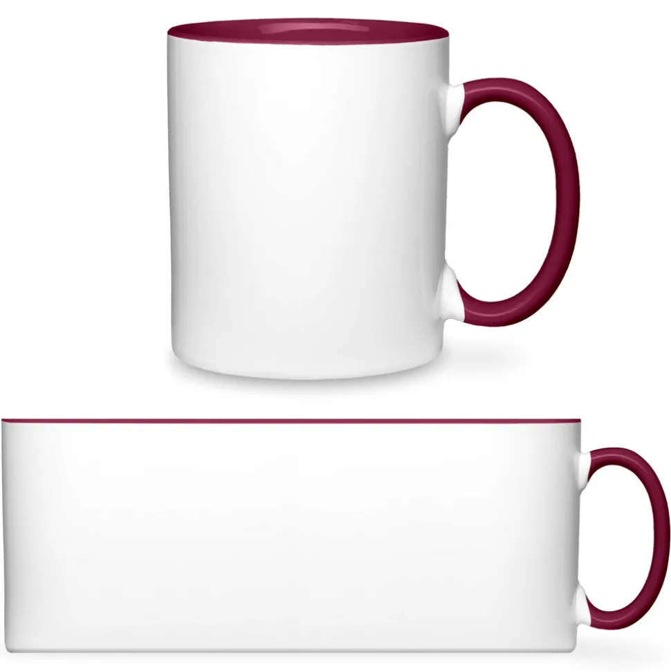 Tasse 2-farbig "Two Tones & Handle"
