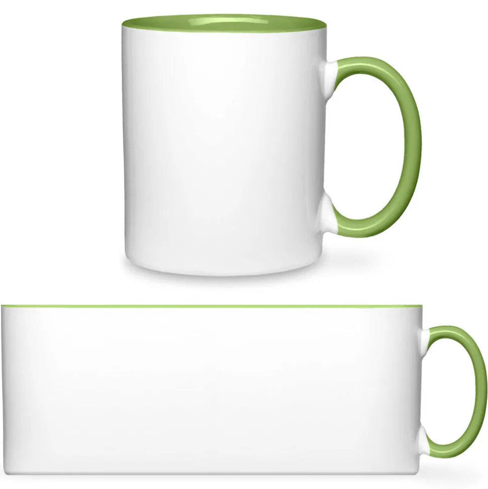 Tasse 2-farbig "Two Tones & Handle"