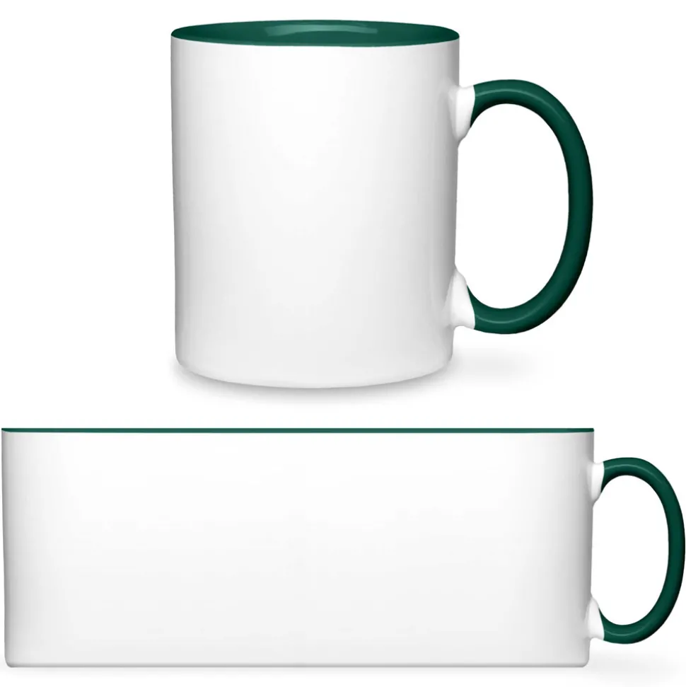 Tasse 2-farbig "Two Tones & Handle"
