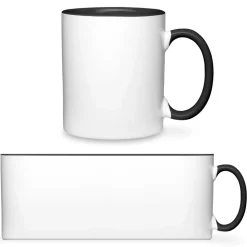 Tasse 2-farbig "Two Tones & Handle"