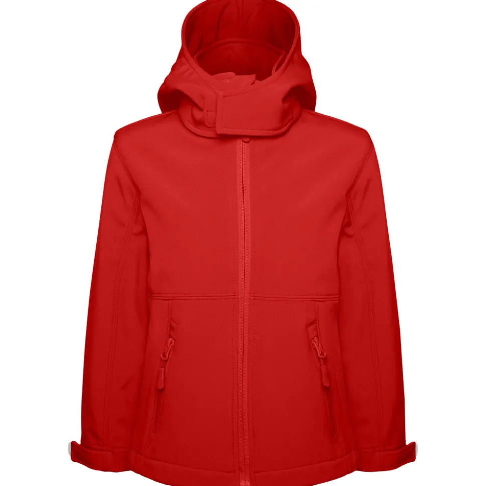 Teenager Kapuzen-Softshell Jacke