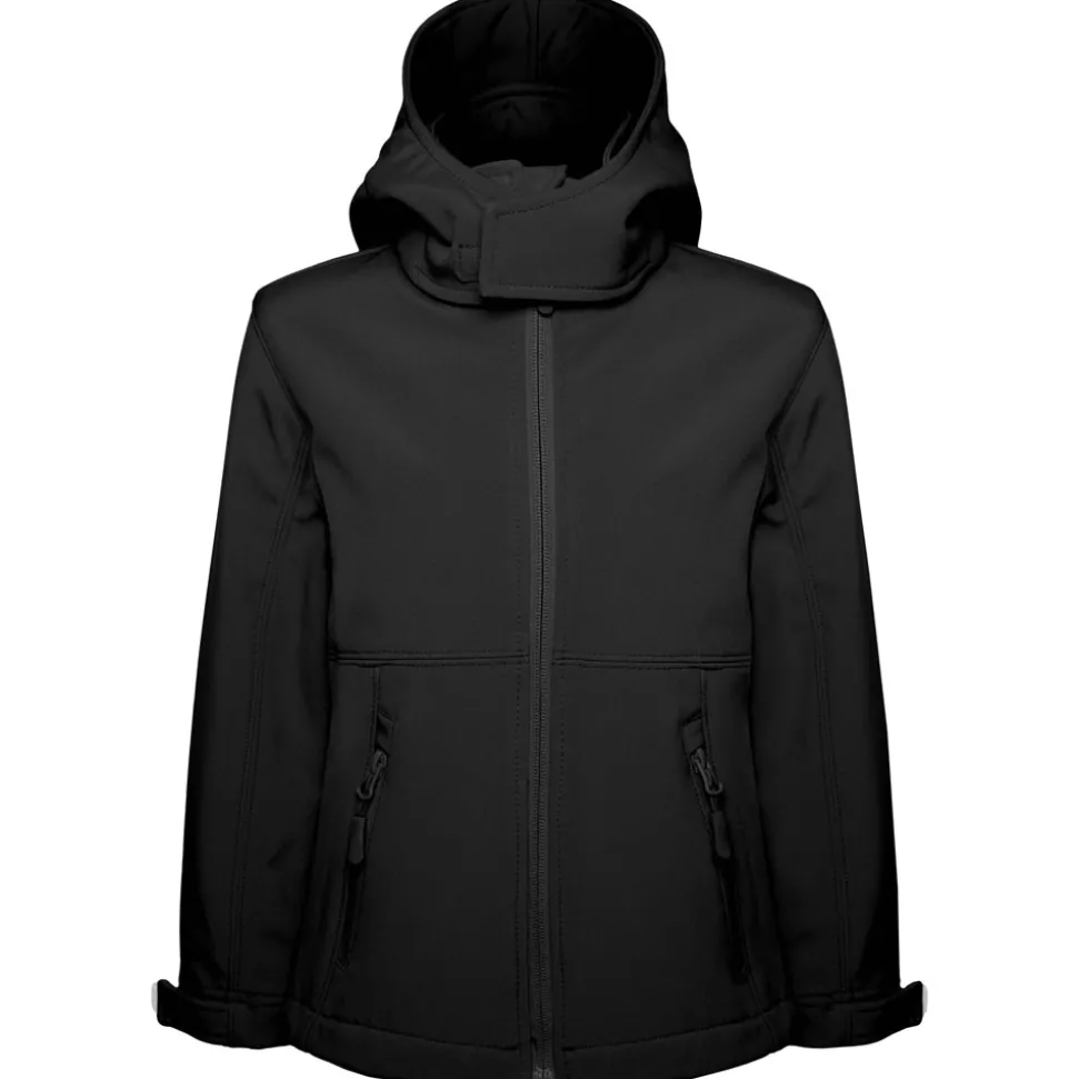 Teenager Kapuzen-Softshell Jacke