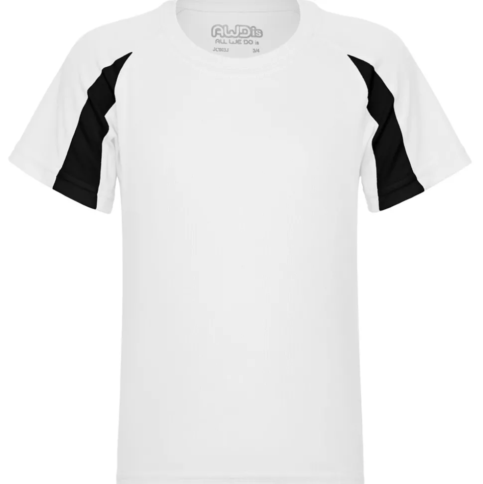 Teenager Kontrast Funktionsshirt - Cool Neoteric