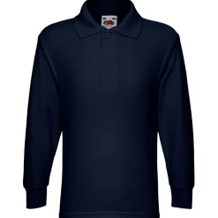 Teenager 65/35 Langarm Poloshirt