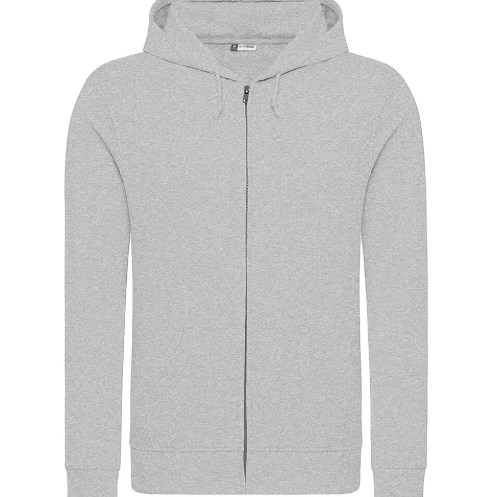 Unisex Bio Kapuzen-Sweatjacke 80/20 French Terry