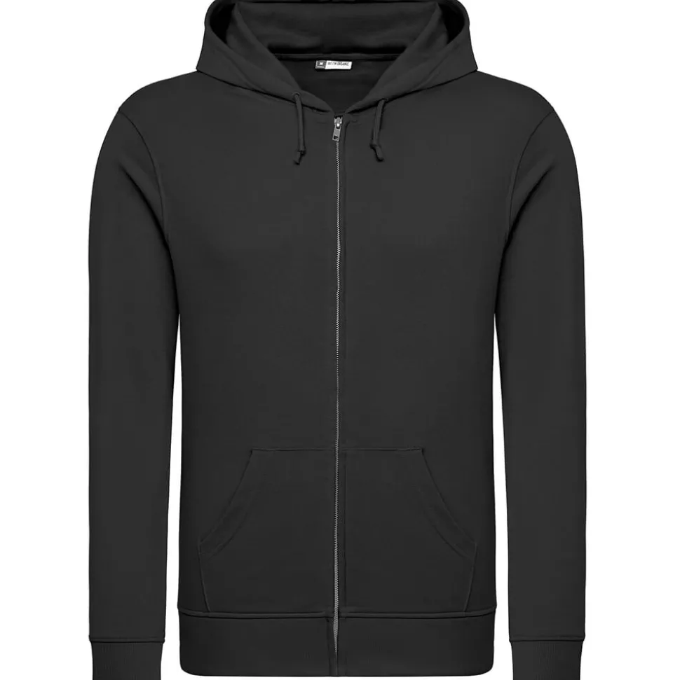 Unisex Bio Kapuzen-Sweatjacke 80/20 French Terry