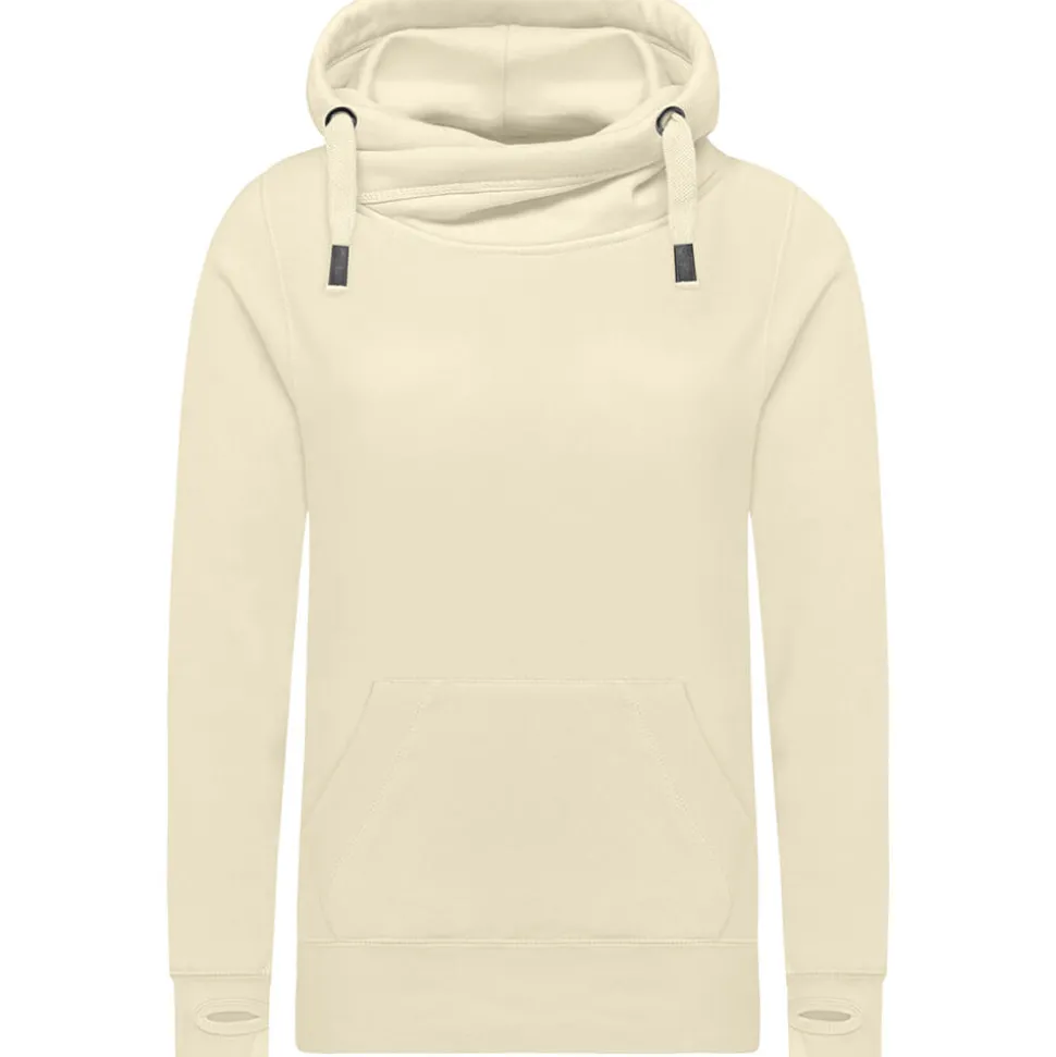 Unisex Cross-Over Kapuzenpullover