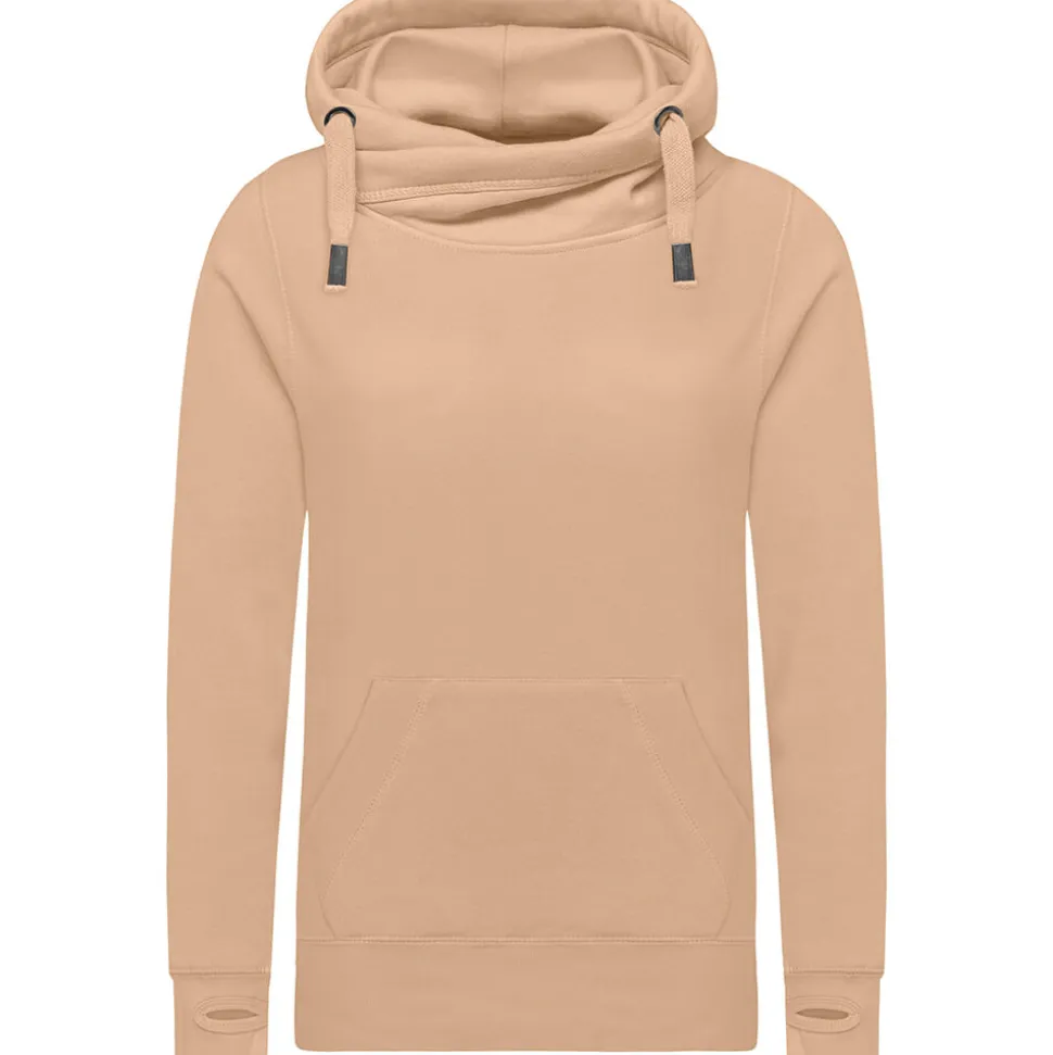 Unisex Cross-Over Kapuzenpullover