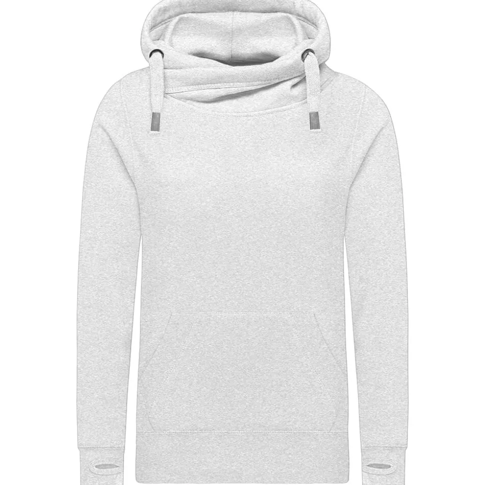 Unisex Cross-Over Kapuzenpullover