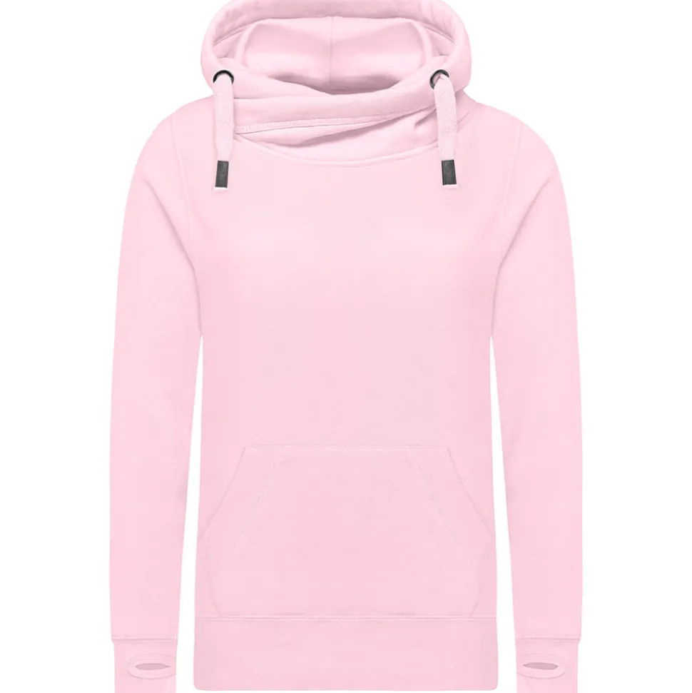 Unisex Cross-Over Kapuzenpullover