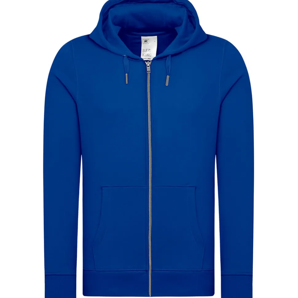 Unisex Kapuzen-Sweatjacke 80/20 Royal Line