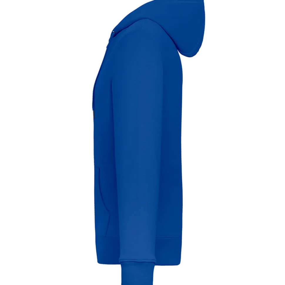 Unisex Kapuzen-Sweatjacke 80/20 Royal Line
