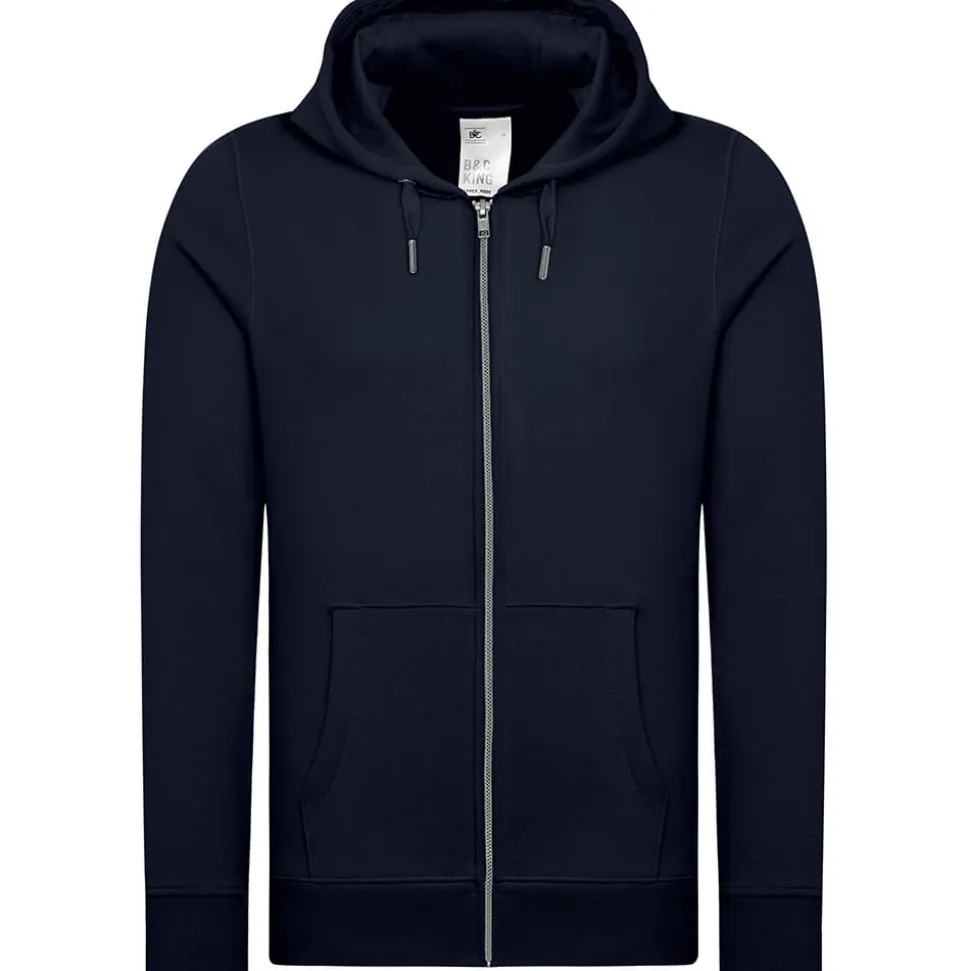 Unisex Kapuzen-Sweatjacke 80/20 Royal Line