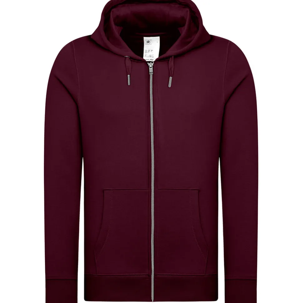 Unisex Kapuzen-Sweatjacke 80/20 Royal Line