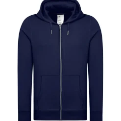 Unisex Kapuzen-Sweatjacke 80/20 Royal Line in Übergröße