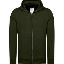 Unisex Kapuzen-Sweatjacke 80/20 Royal Line in Übergröße