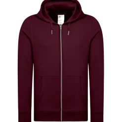 Unisex Kapuzen-Sweatjacke 80/20 Royal Line in Übergröße