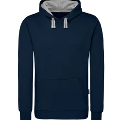 Unisex Kontrast Hoodie in Übergröße - Fair4All