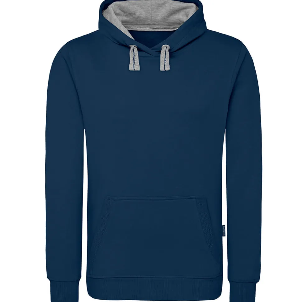Unisex Kontrast Hoodie in Übergröße - Fair4All