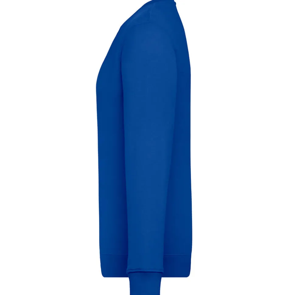 Unisex Set-In Sweatshirt 80/20 Royal Line in Übergröße