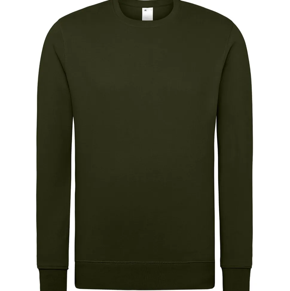 Unisex Set-In Sweatshirt 80/20 Royal Line in Übergröße