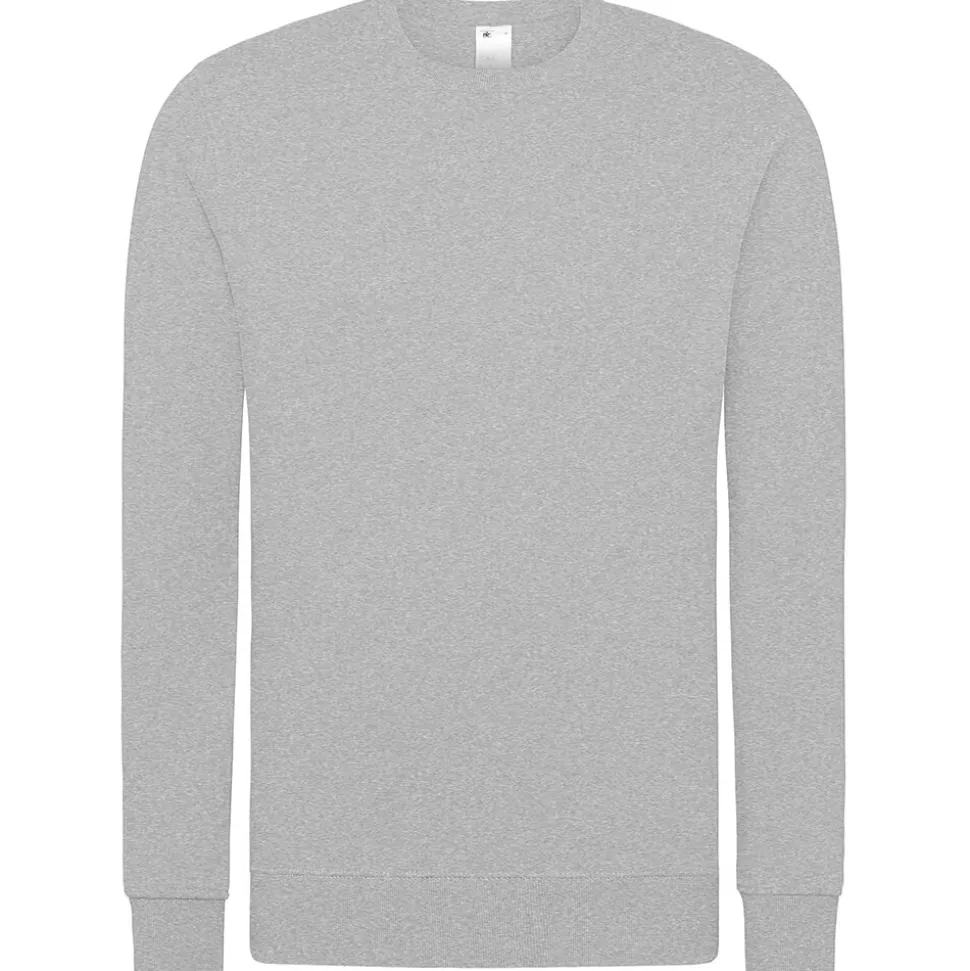 Unisex Set-In Sweatshirt 80/20 Royal Line in Übergröße
