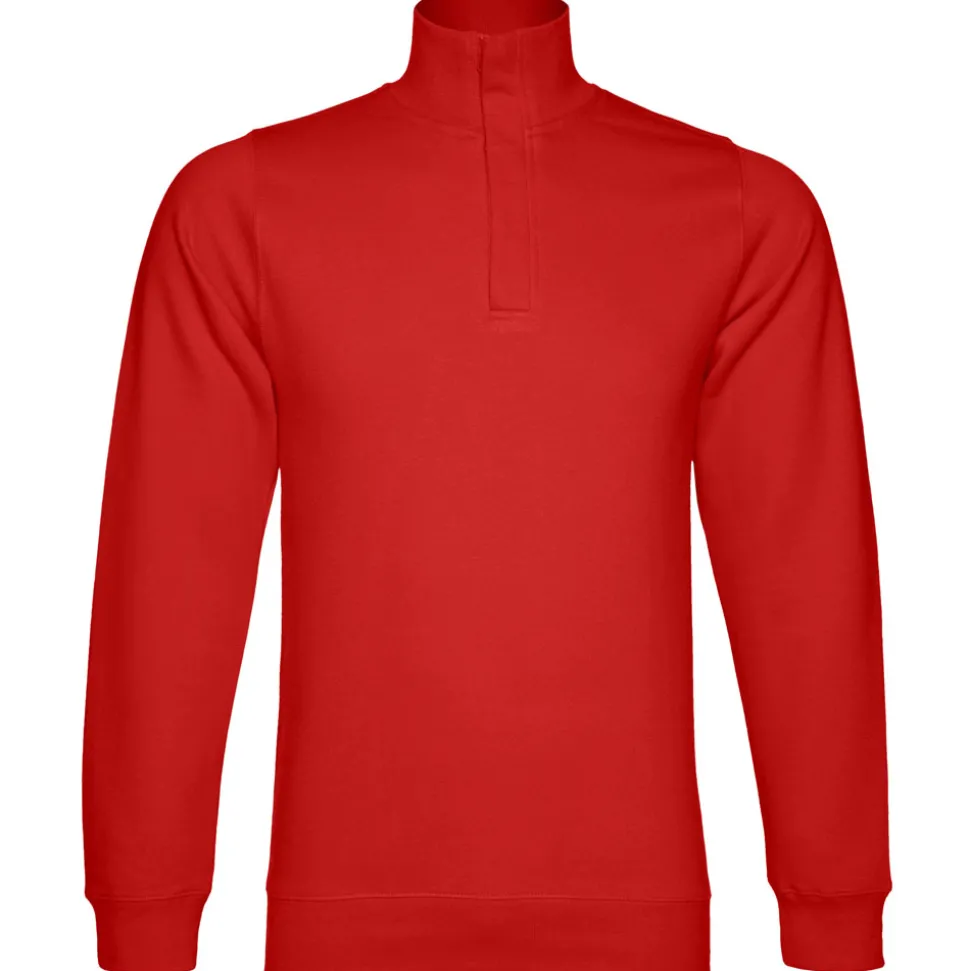 Unisex Sweatshirt mit 1/4-Reißverschluss ID.004