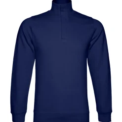 Unisex Sweatshirt mit 1/4-Reißverschluss ID.004