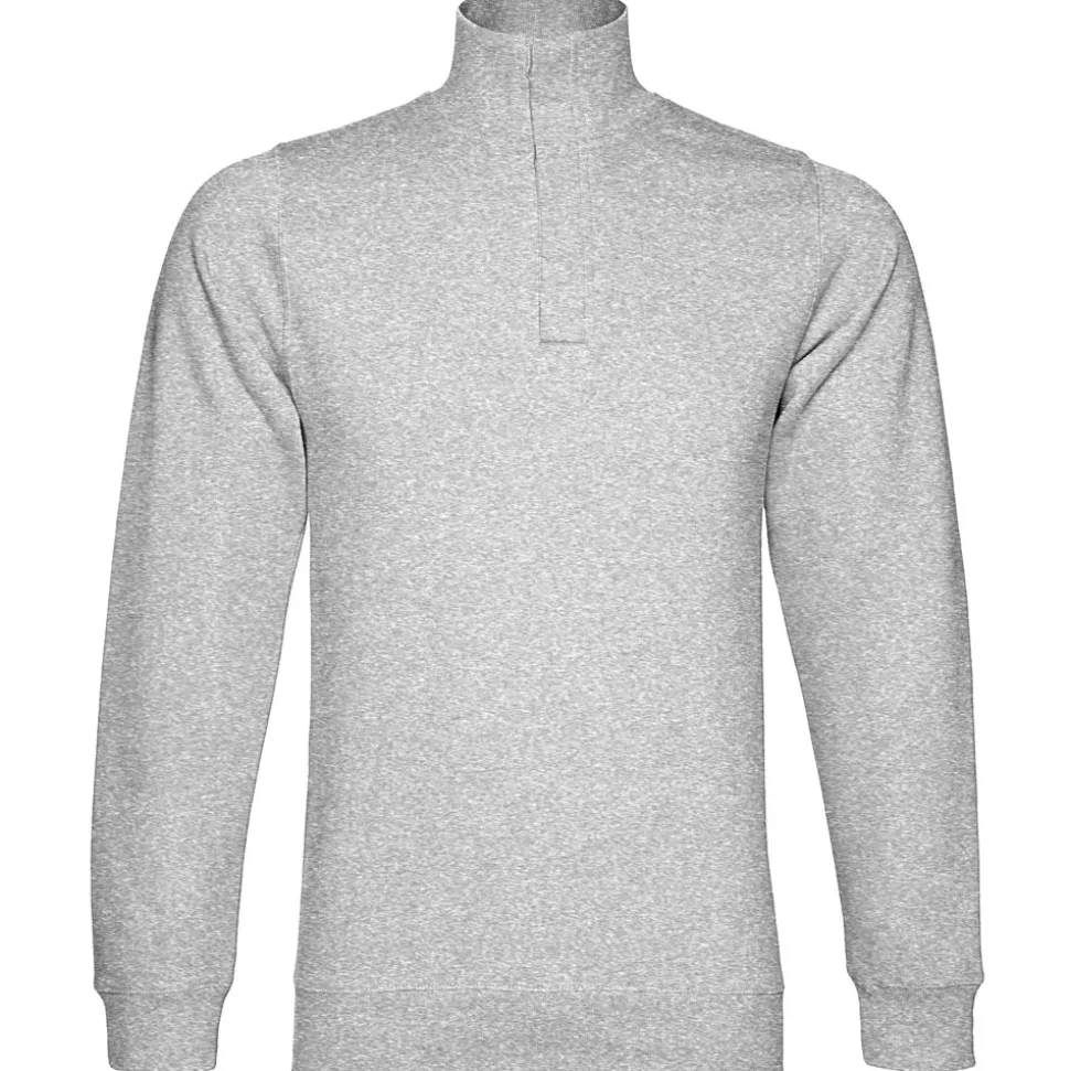 Unisex Sweatshirt mit 1/4-Reißverschluss ID.004