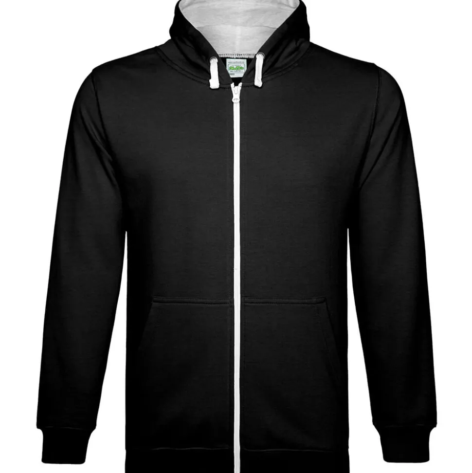 Unisex Varsity Kapuzen-Sweatjacke Zoodie