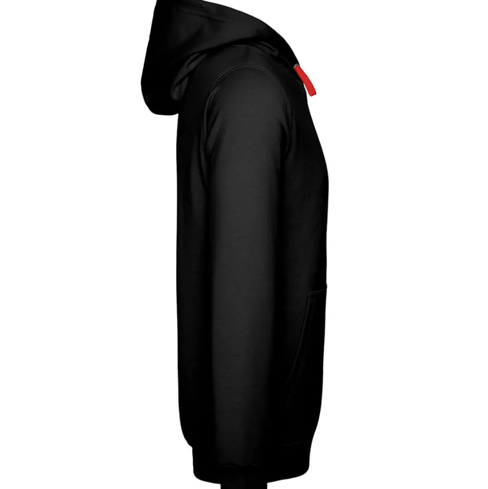 Unisex Varsity Kapuzen-Sweatjacke Zoodie
