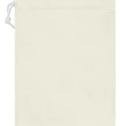 Verschließbarer Geschenkbeutel aus Baumwolle (25 x 30 cm)