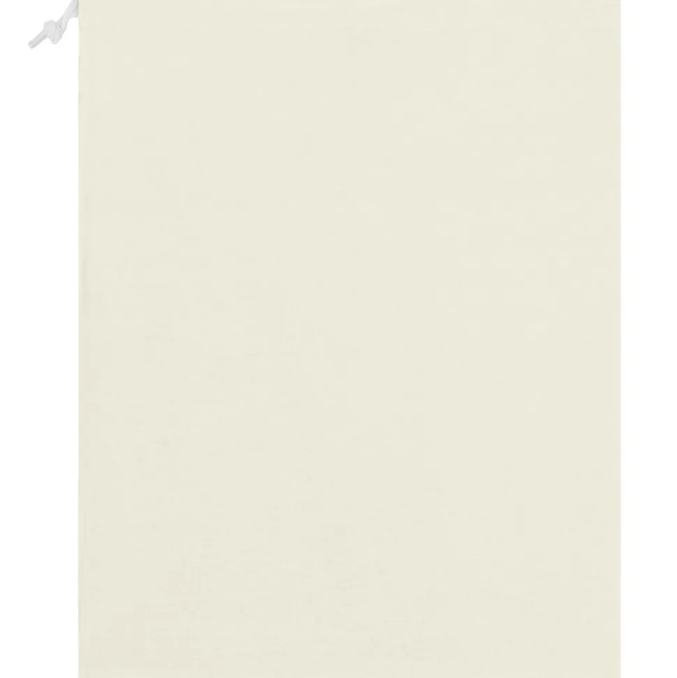 Verschließbarer Geschenkbeutel aus Baumwolle (30 x 45 cm)